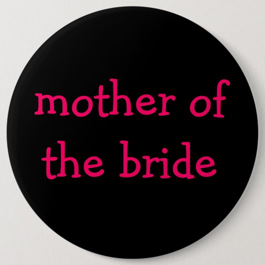 Mutter des Brautknopfes Button (Vorderseite)