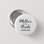 Mutter des Brautknopfes Button (Vorne & Hinten)
