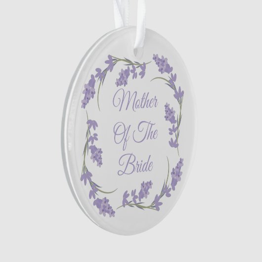Mutter des Brautlavenders Ornament (Vorderseite)