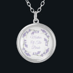 Mutter des Brautlavenders Versilberte Kette<br><div class="desc">Mutter des Brautlavenders Blumenreath Silberverkleidung</div>