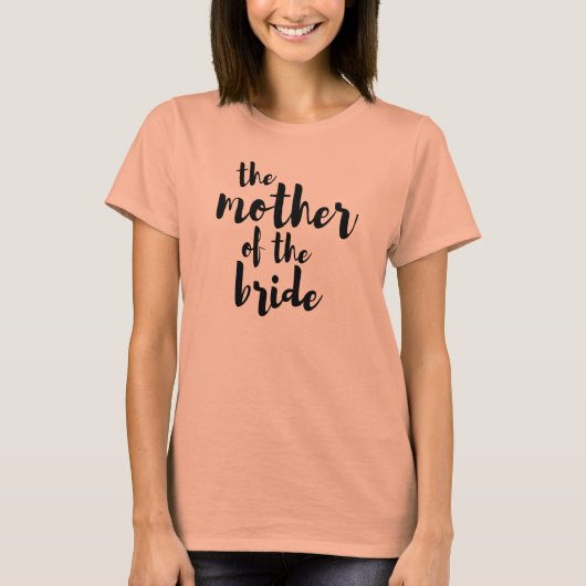 Mutter des Bride Brautparty Wedding Tshirt (Vorderseite)