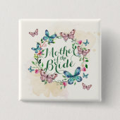Mutter des Bride Butterfly-Buttons Button (Vorderseite)