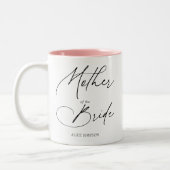 Mutter des Bride Chic-Skripts Zweifarbige Tasse (Links)