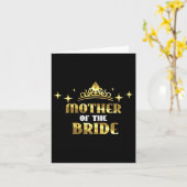 Mutter des Bride Cool Bridal Wedding Hen Party Karte (Gelbe Blume)