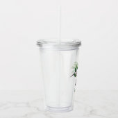Mutter des Bride Foliage Personalisiert Acryltrinkbecher (Rechts)