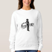 Mutter des Bride Rodeo-Themas Sweatshirt (Vorderseite)