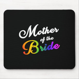Mutter des Bride T-Shirt Gay Lesbian Lgbt Bridal P Mousepad