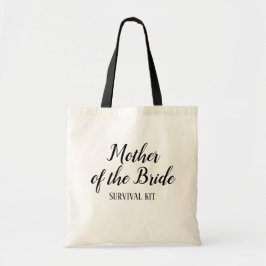Mutter des Bride Überlebenskits Tote Bag Tragetasche