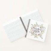 Mutter des Bride Watercolor Gästebuches Notizbuch (Innenseite)