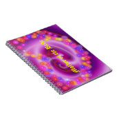 Mutter des Bride Wirbel Heart Notebook Notizblock (Rechte Seite)