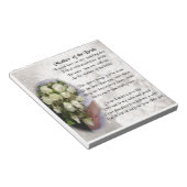 Mutter des britischen Gedichts - Wedding Bouquet 2 Notizblock (angewinkelt)