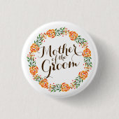 Mutter des Button-Knopfes der Bräutigam-eleganten Button (Vorderseite)