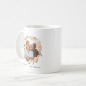 Mutter des Fotos der Blumenflora Kaffeetasse (Vorderseite Links)
