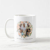 Mutter des Fotos des Blumenwassers Kaffeetasse (Links)