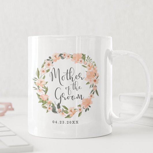 Mutter des Fotos des Blumenwassers Kaffeetasse