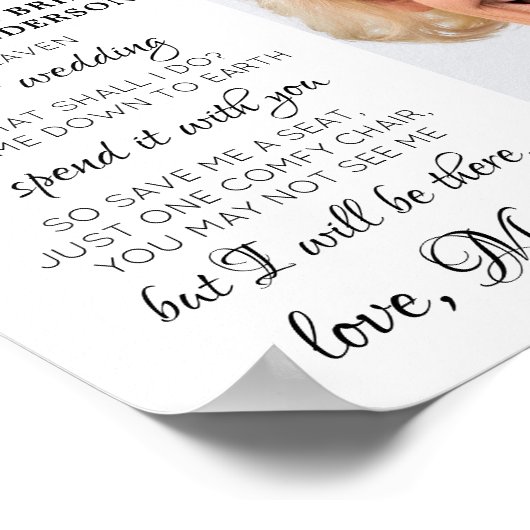 Mutter des Fotos Poster (Ecke)