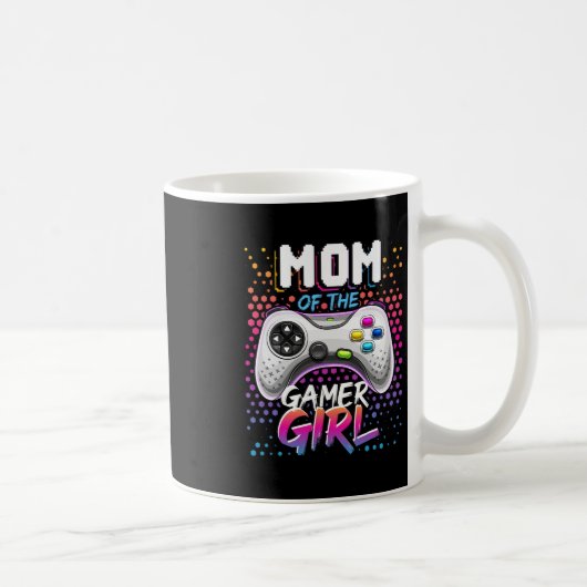 Mutter des Gamer-Mädchens passendes Videospiel Geb Kaffeetasse (Rechts)