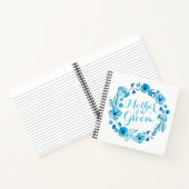 Mutter des Gästebuchs "Groom Watercolor" Notizbuch (Innenseite)