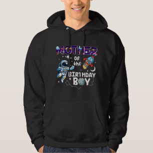 Mutter des Geburtstags Astronauten Weltraumthema Hoodie
