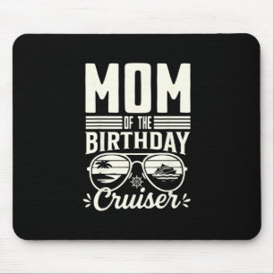 Mutter des Geburtstags-Kreuzfahrers Lustiger Kreuz Mousepad