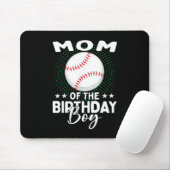 Mutter des Geburtstagsjungen Baseballspieler Gebur Mousepad (Mit Mouse)