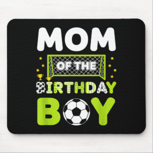Mutter des Geburtstagsjungen Fußball-Mutter-Geburt Mousepad