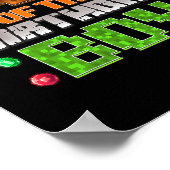 Mutter des Geburtstagsjungen Geburtstagsfeier Vide Poster (Ecke)