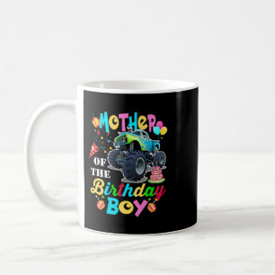 Mutter des Geburtstagsjungen Monsters Truck Geburt Kaffeetasse