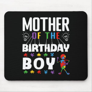Mutter des Geburtstagsjunges Autismus Bewusstseins Mousepad