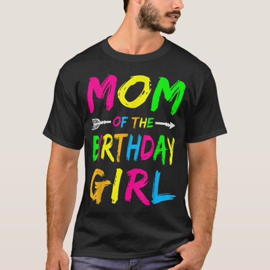 Mutter des Geburtstagskindes T-Shirt (Vorderseite)