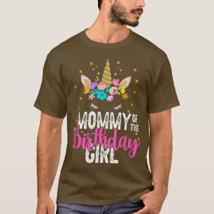 Mutter des Geburtstagsmädchens Vater Geschenk Einh T-Shirt