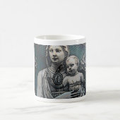 Mutter des Gottes - Theotokos Kaffeetasse (Mittel)
