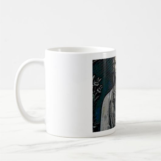 Mutter des Gottes - Theotokos Kaffeetasse (Links)