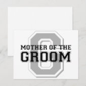 Mutter des Groom Cheer Postkarte (Vorne/Hinten)