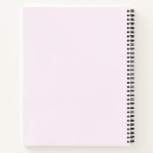 Mutter des Groom-Chic-Skript-Notebooks Notizblock (Rückseite)