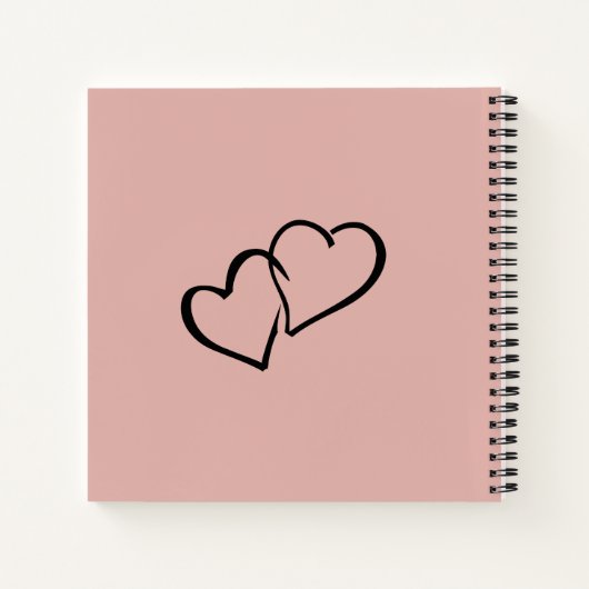 Mutter des Groom-Notebook-Hochzeitsgeschenk Notizblock (Rückseite)