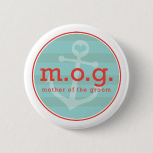 Mutter des Groom-Seeleuten Button