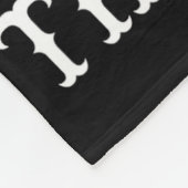 Mutter des Groom Skeleton Gothic Bachelor Weddi Fleecedecke (Ecke)