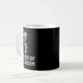 Mutter des Groom Skeleton Gothic Bachelor Weddi Kaffeetasse (Vorderseite Links)