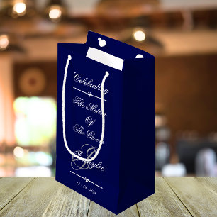 "Mutter des Grooms" der Navy Kleine Geschenktüte