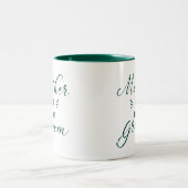 Mutter des Grünen Jägers Zweifarbige Tasse (Mittel)