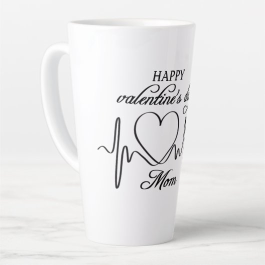 Mutter des guten Valentinstag Milchtasse (Linke Ecke)