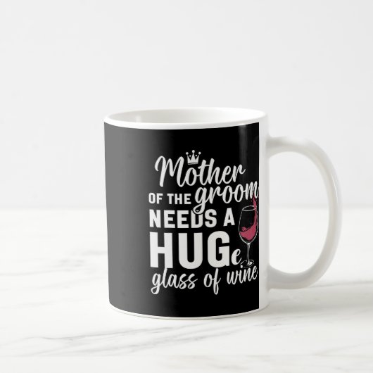 Mutter des Gutes braucht ein riesiges Glas Wein Ba Kaffeetasse (Rechts)
