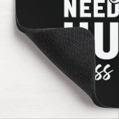 Mutter des Gutes braucht ein riesiges Glas Wein Ba Mousepad (Ecke)