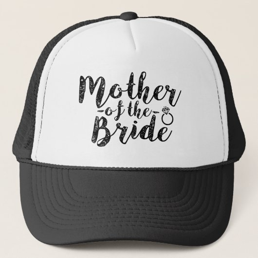 Mutter des Hutes der Brautfrauen Truckerkappe (Vorderseite)