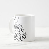 Mutter des Jahres Kaffeetasse (Vorderseite Links)