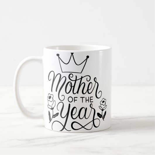 Mutter des Jahres Kaffeetasse (Links)