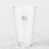 Mutter des Jahres® (Nein, Ernsthaft) Glas (Rückseite)