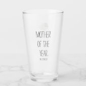 Mutter des Jahres® (Nein, Ernsthaft) Glas (Vorderseite)