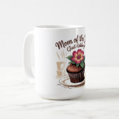 Mutter des Jahres (nur ein Scherz) Kaffeetasse (Vorderseite Links)